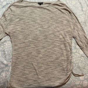 Express small gray sweatshirt